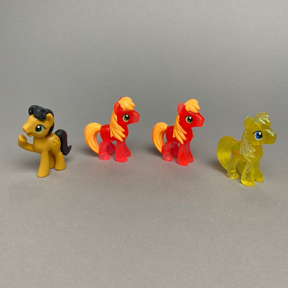 My Little Pony MLP Bling Bag Mini Figure Toys Brony Big McIntosh Lot/Bundle